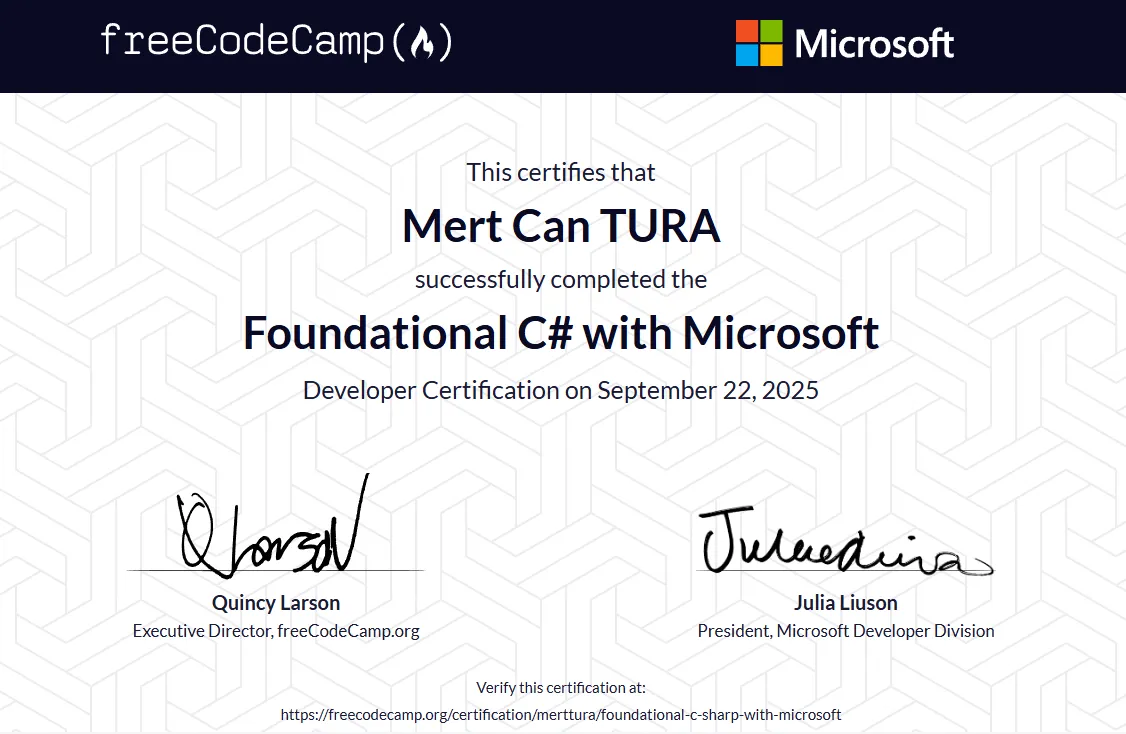 Certificate 1
