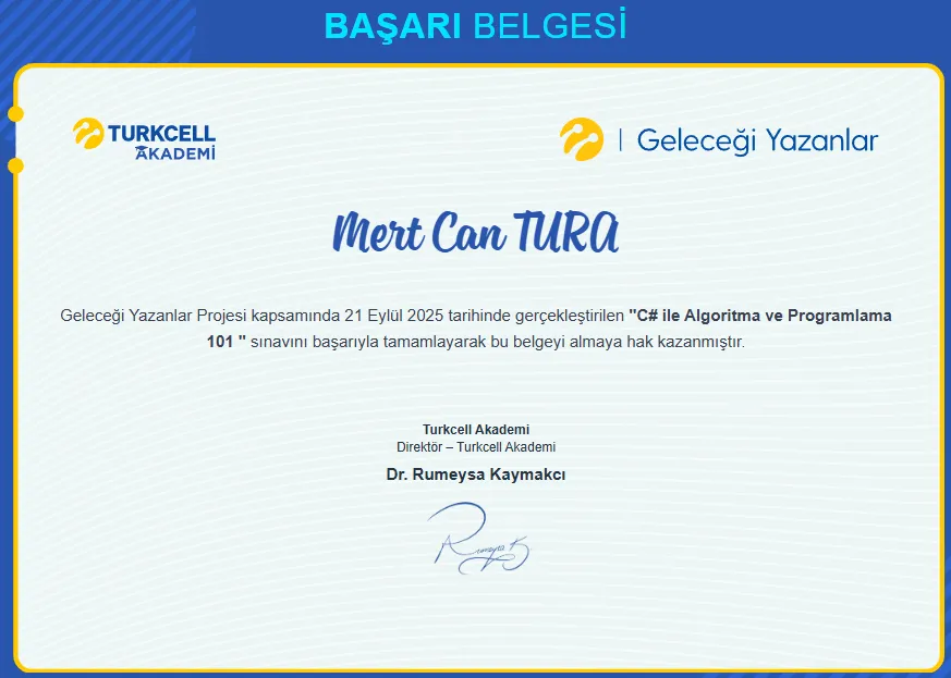Certificate 2
